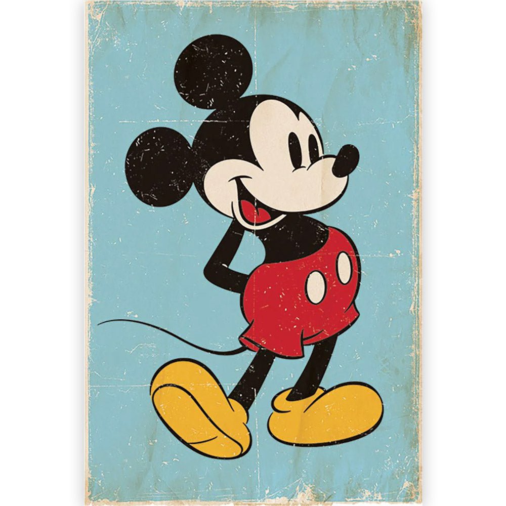 MICKEY MOUSE ミッキーマウス - Retro / ポスター - PGS